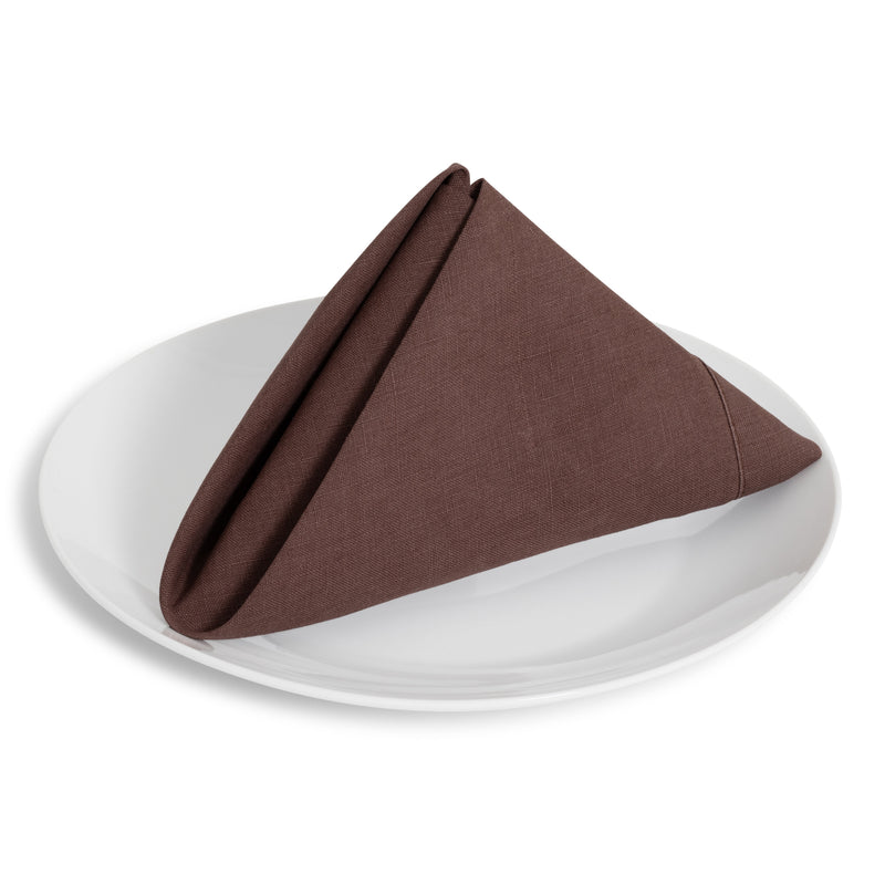 Brown Irish Linen Napkin