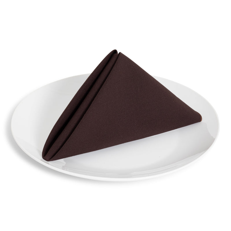 Solid Cotton Nouveau Brown Napkin