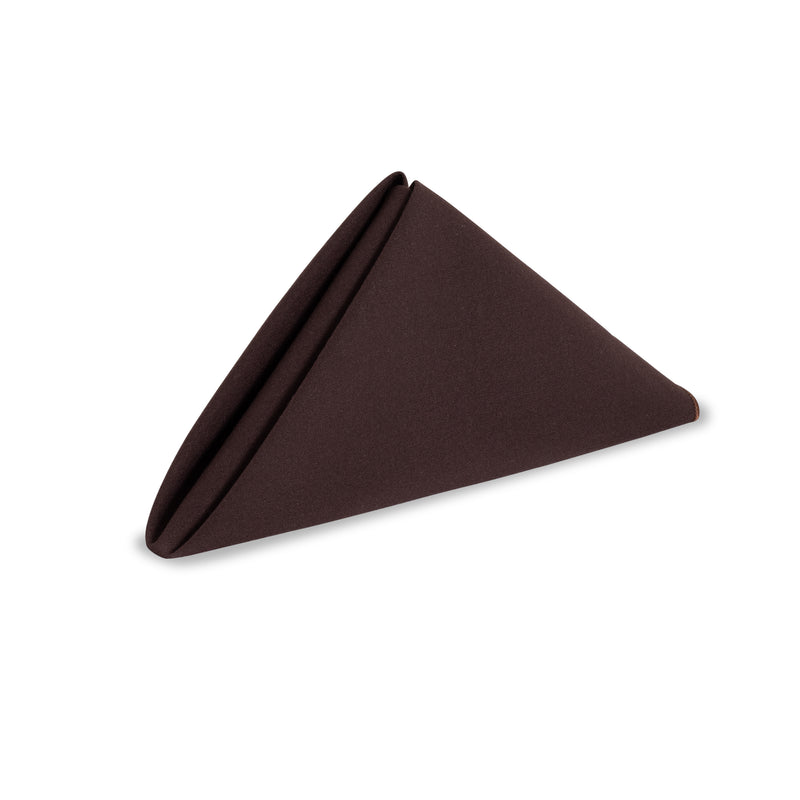 Solid Cotton Nouveau Brown Napkin