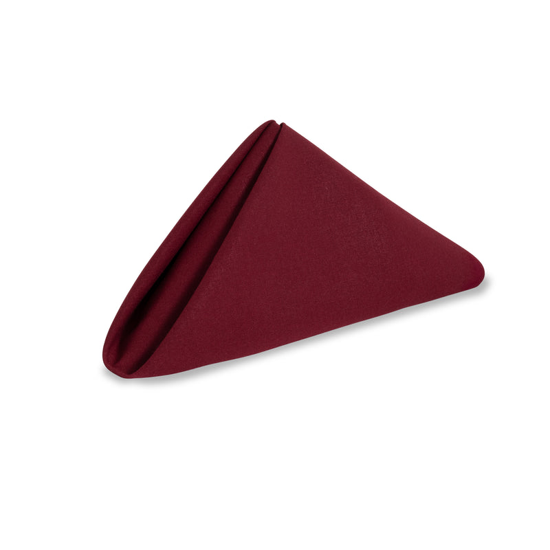 Solid Cotton Nouveau Burgundy Napkin
