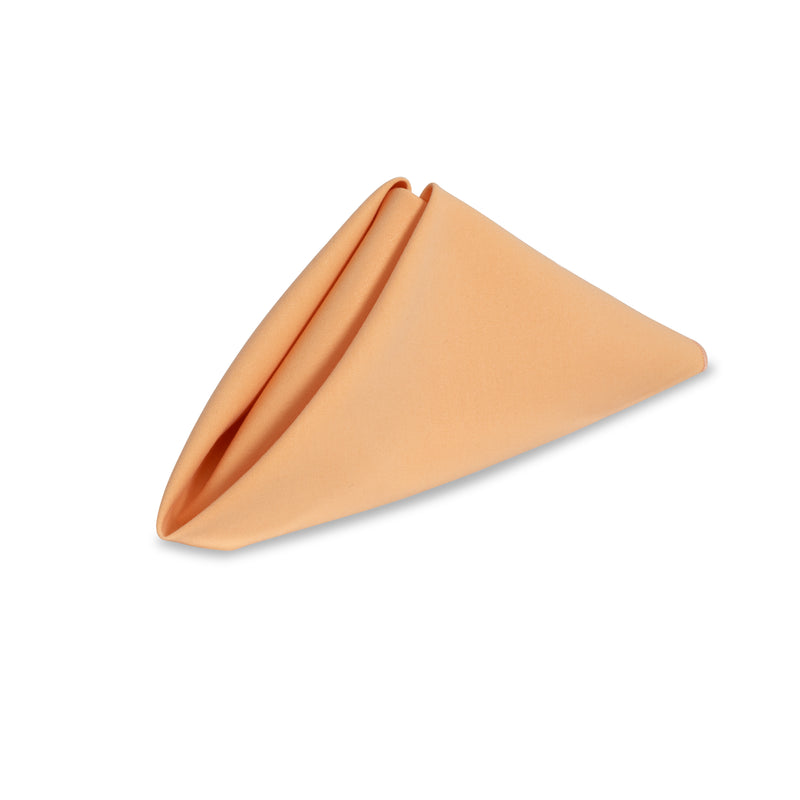 Solid Cotton Nouveau Canteloupe Napkin