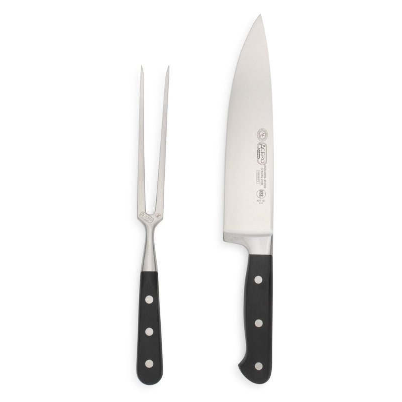 Black Handle Carving Fork