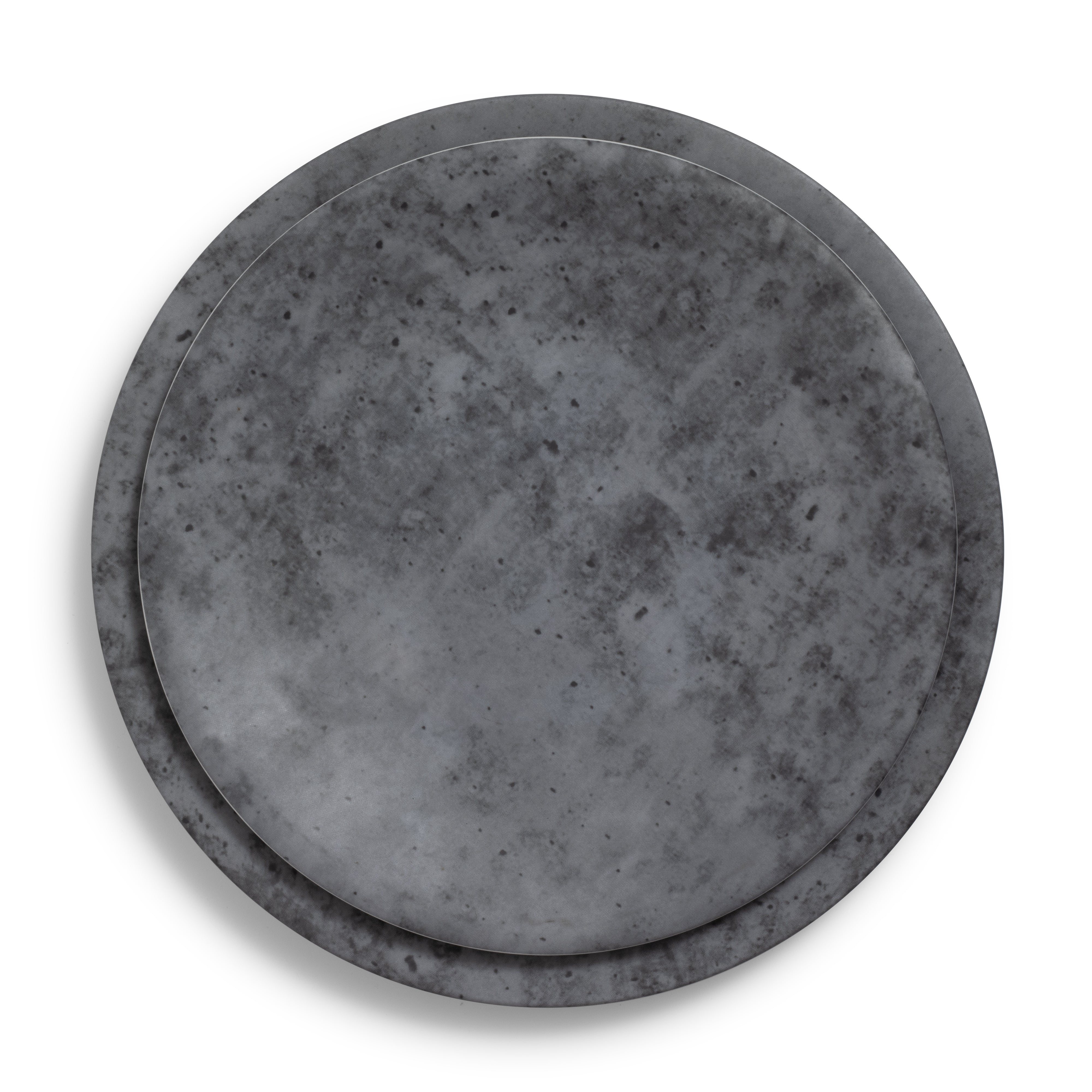 Cement Matte Coupe Dinner 10"