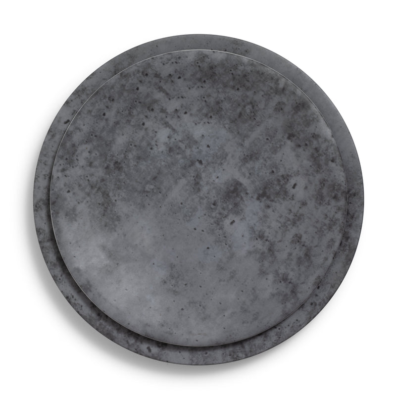 Cement Matte Coupe Dinner 10"