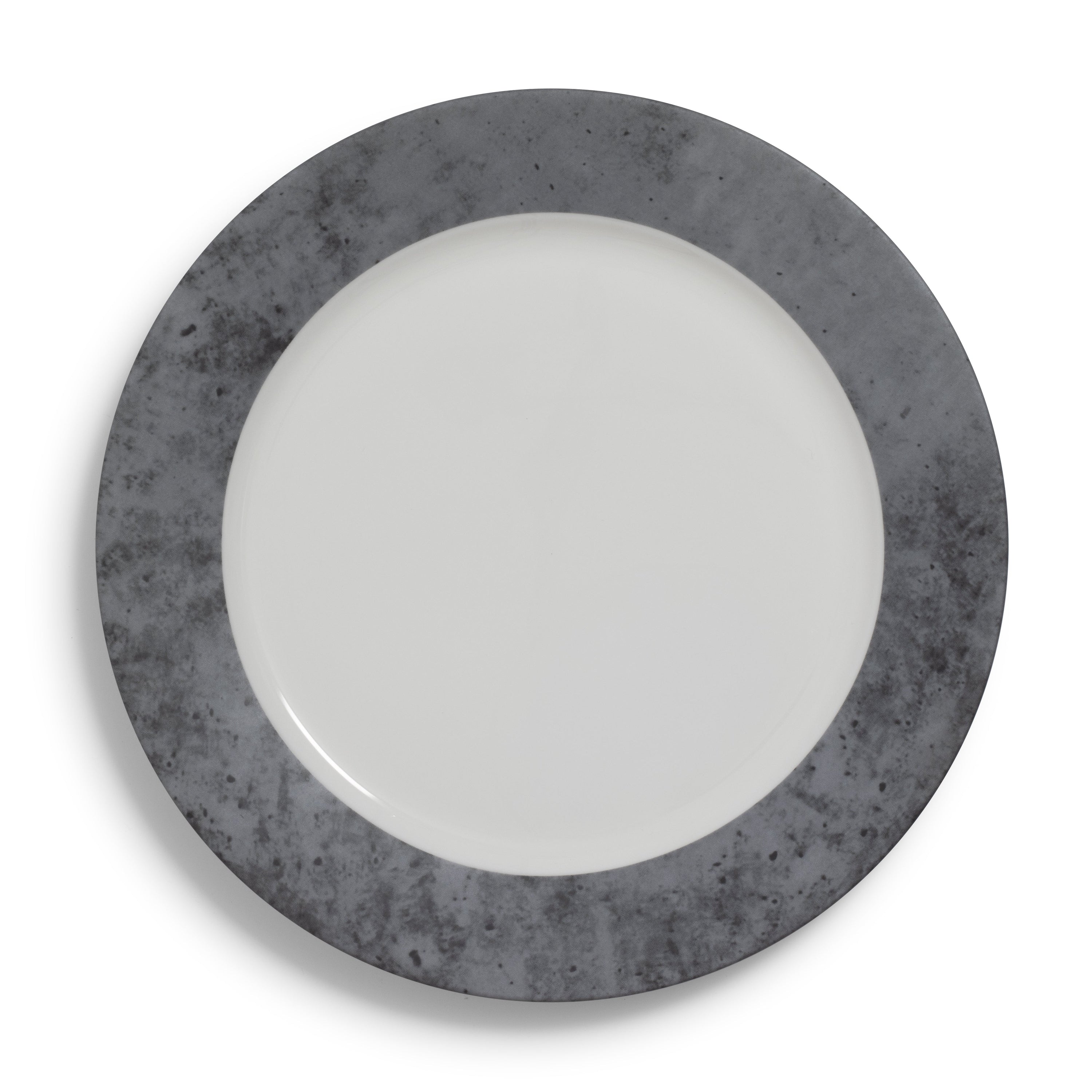 Cement Matte Charger 12"