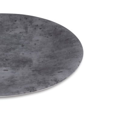 Cement Matte Coupe Salad/Dessert 8"