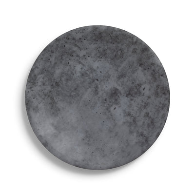 Cement Matte Coupe Dinner 10"