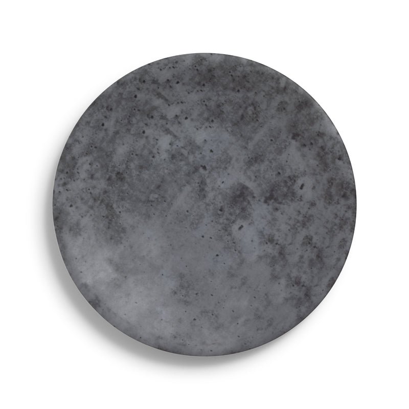 Cement Matte Coupe Dinner 10"