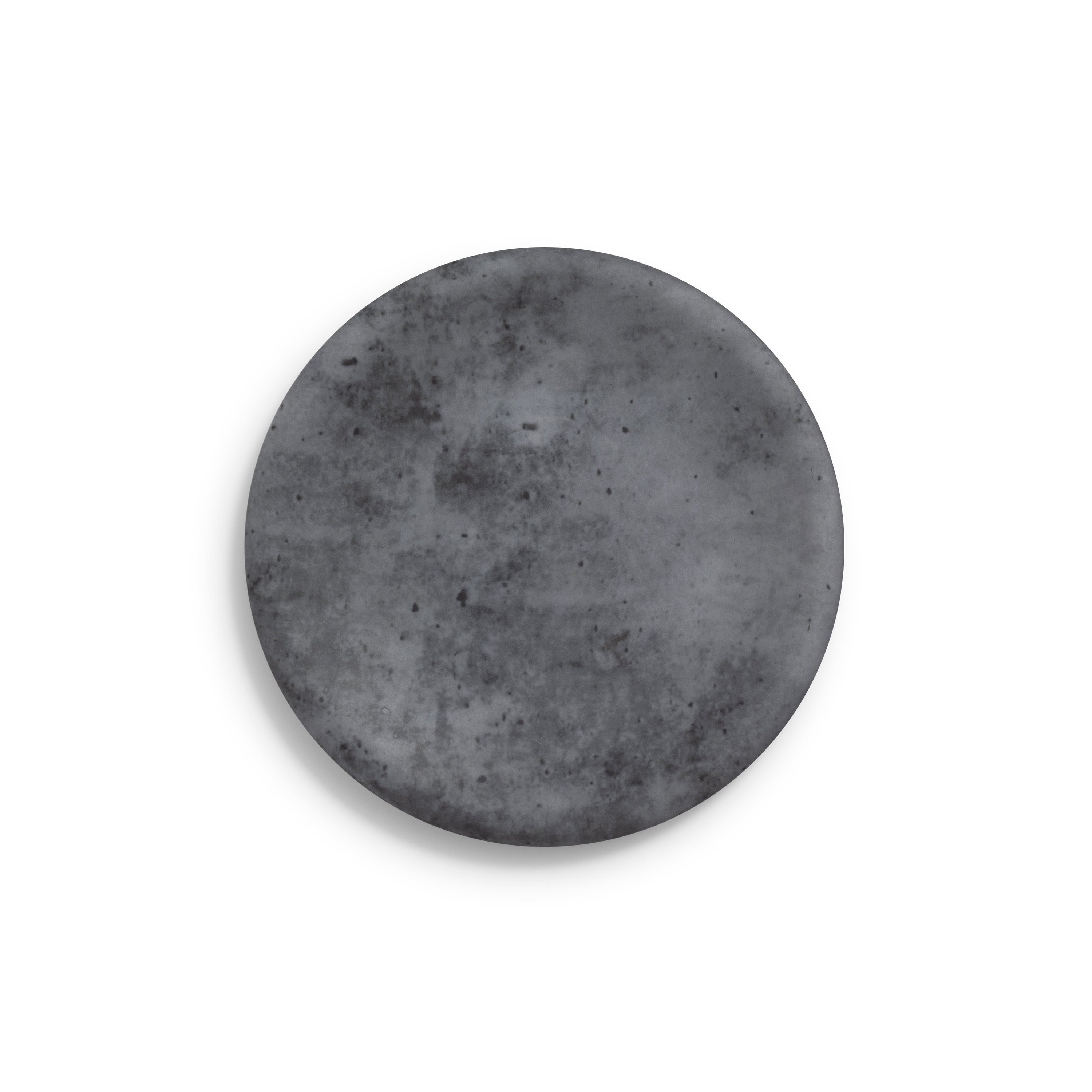 Cement Matte Coupe Salad/Dessert 8"