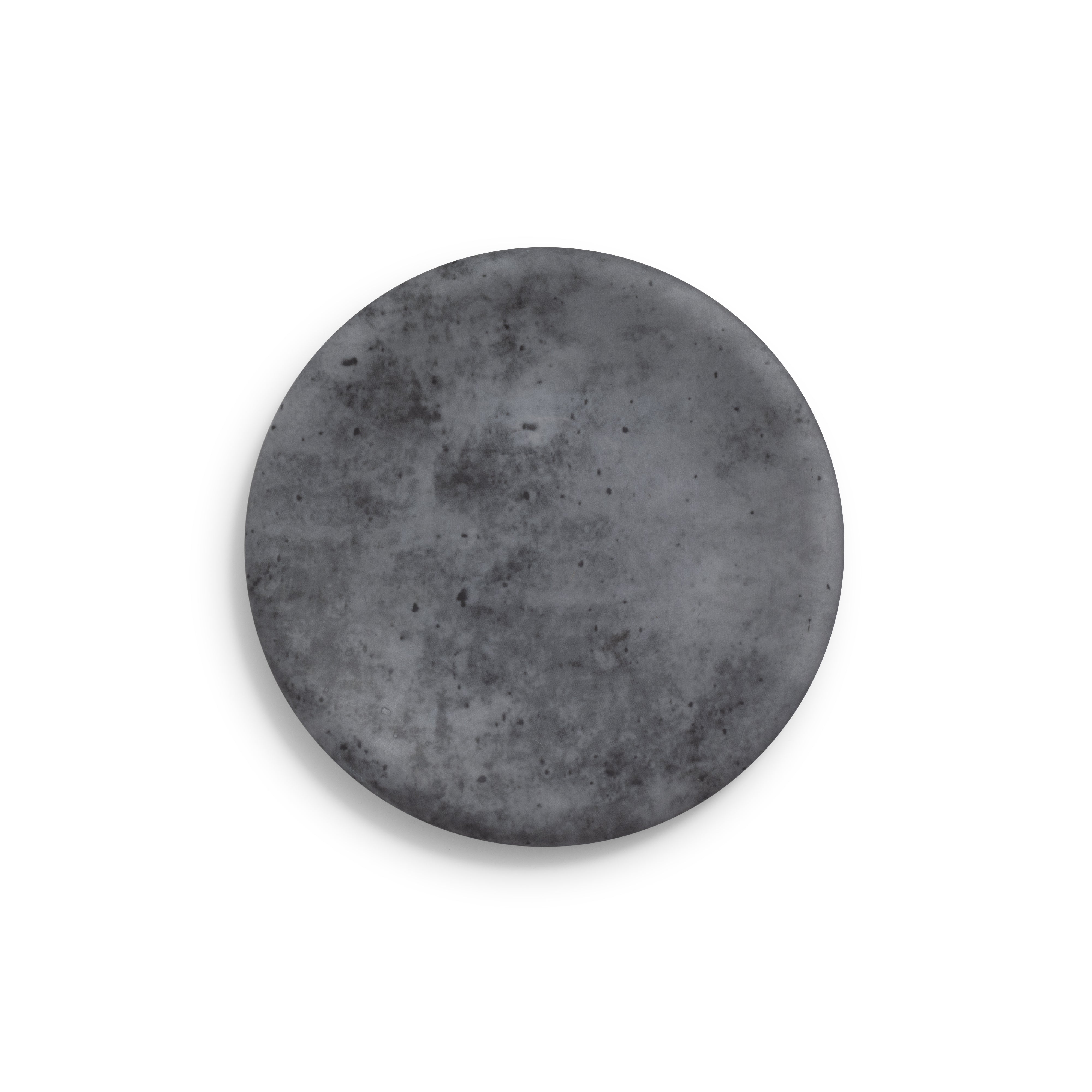 Cement Matte Coupe Salad/Dessert 8"
