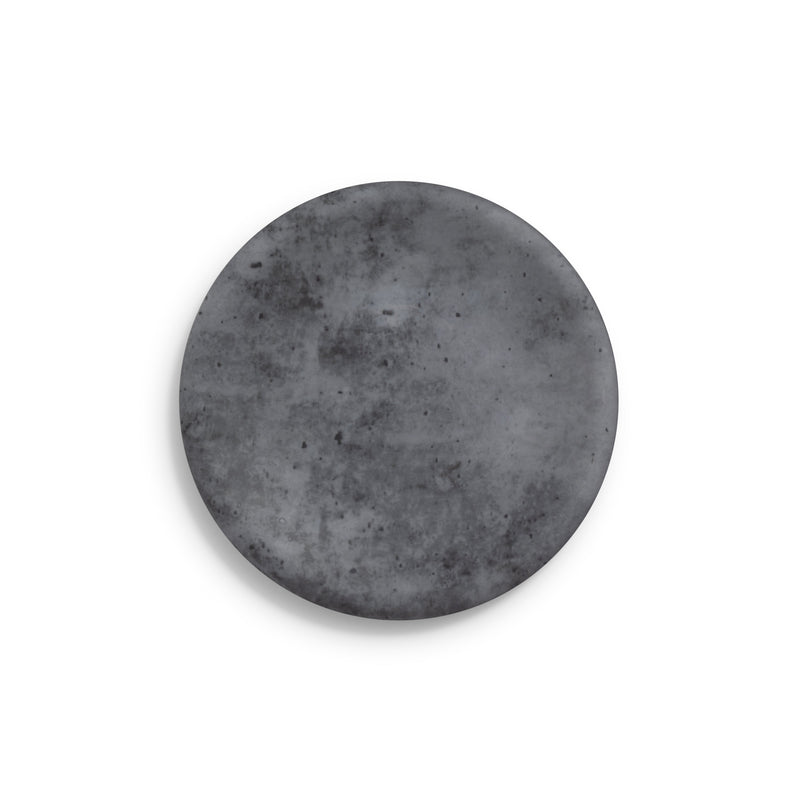 Cement Matte Coupe Salad/Dessert 8"