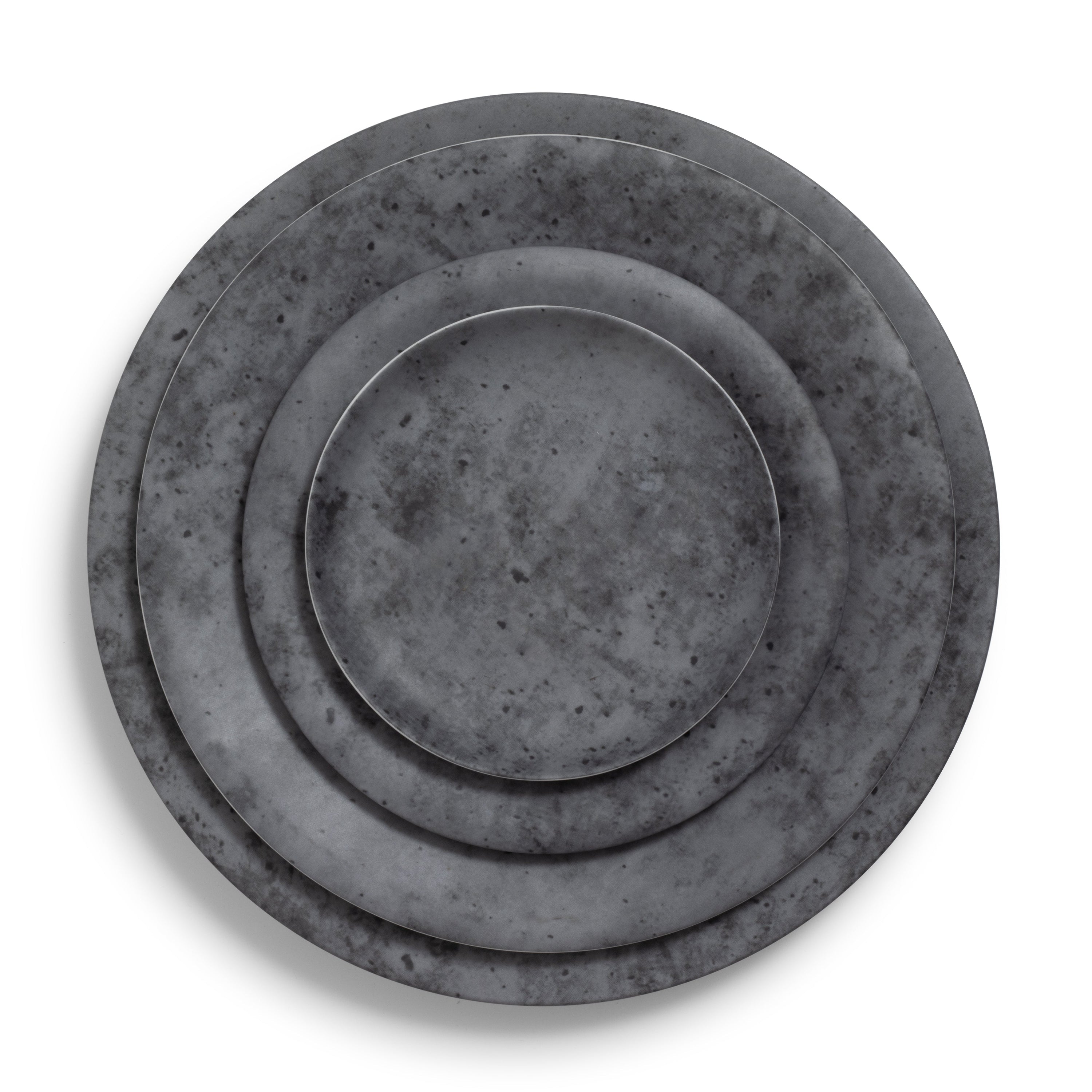 Cement Matte Coupe Dinner 10"