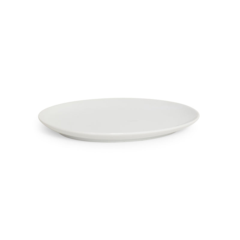 Ceramic White Coupe Oval 14.5"L x 11W"