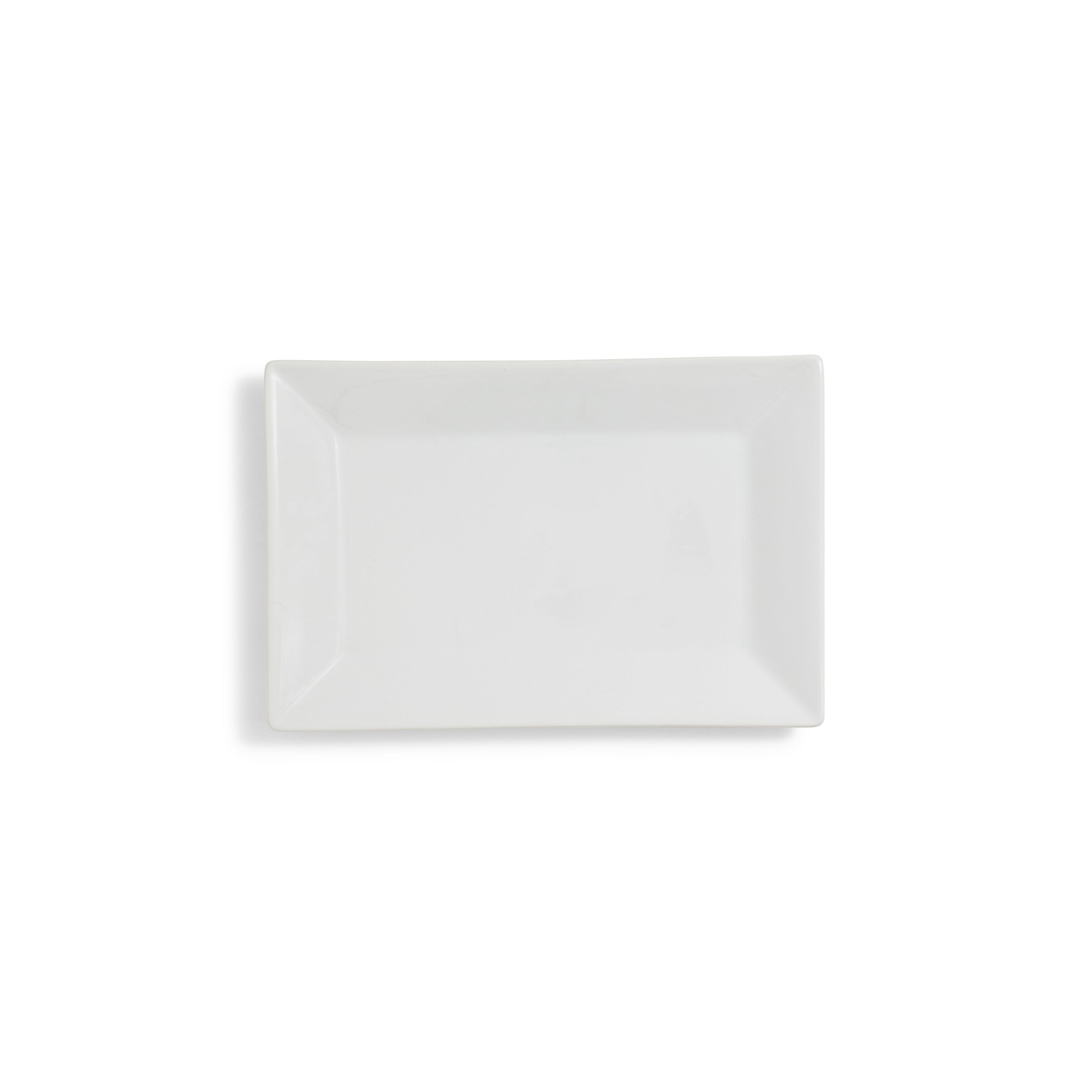 Ceramic White Rectangular Platter