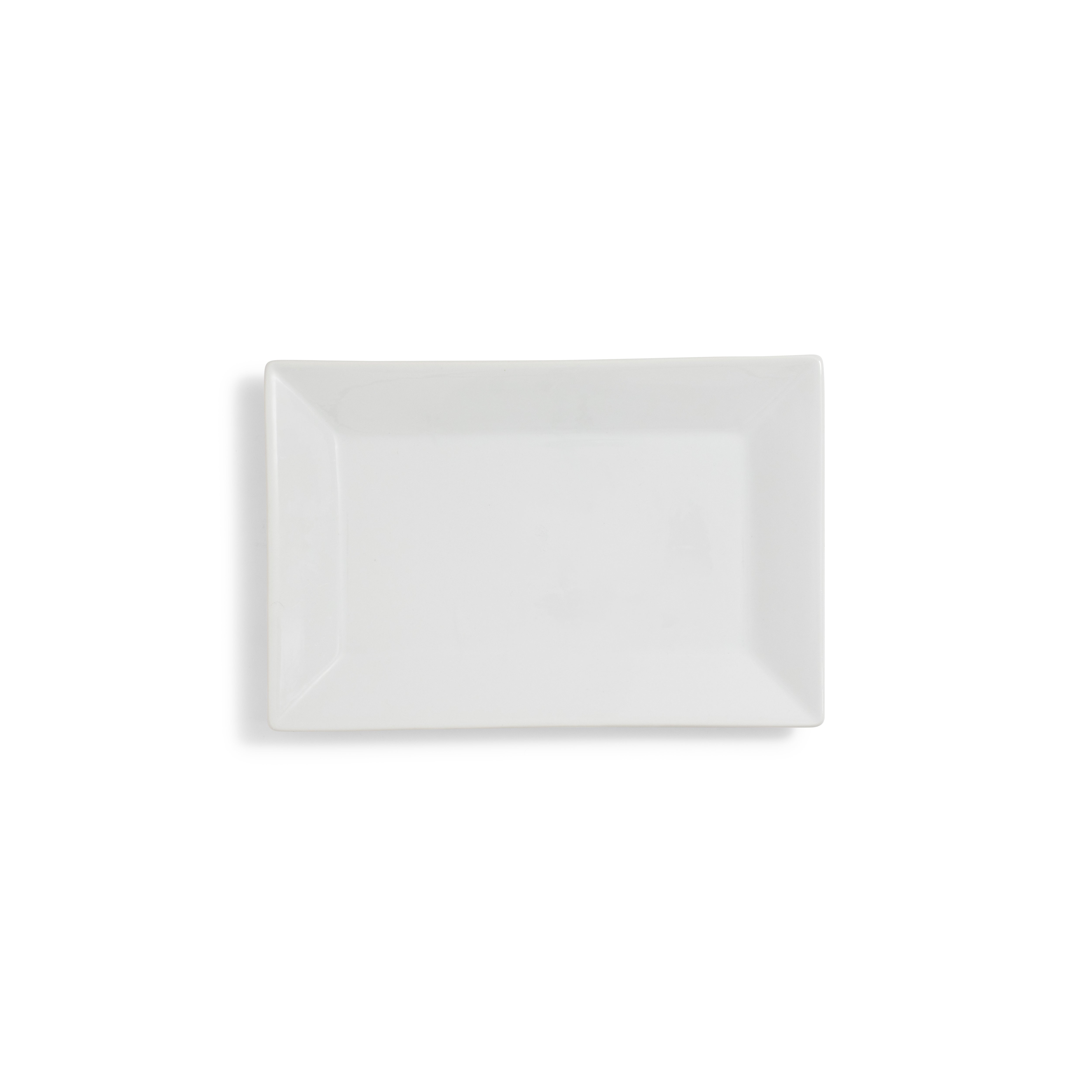 Ceramic White Rectangular Platter
