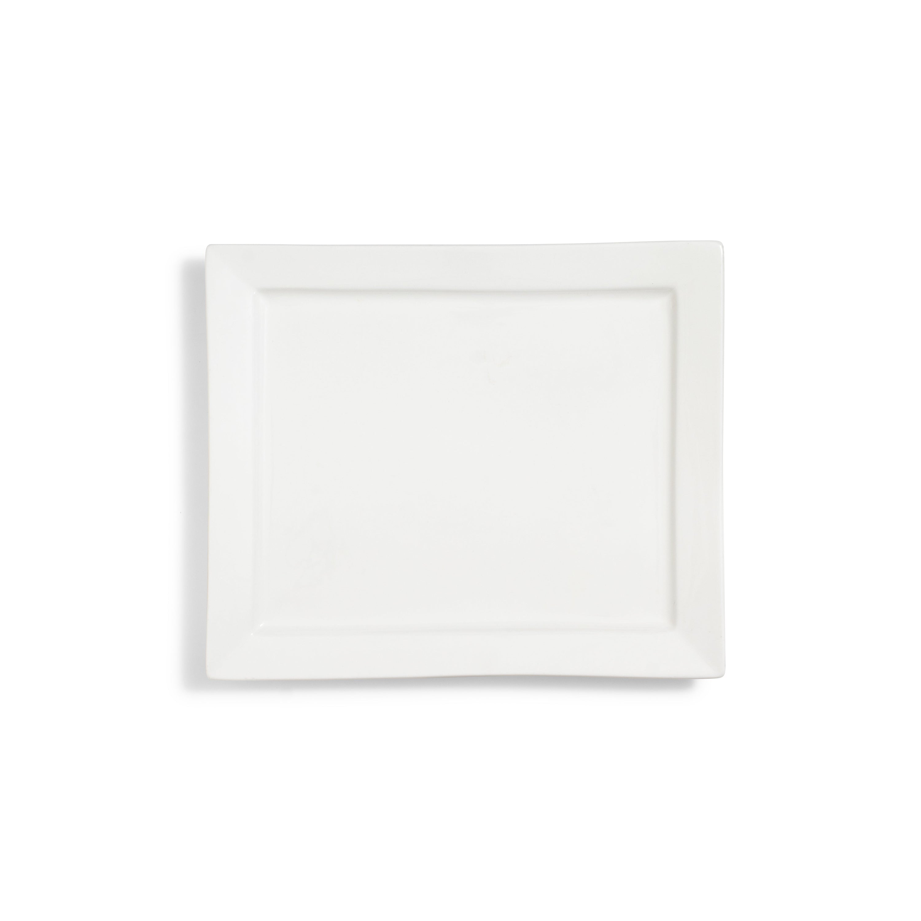 Ceramic White Rectangular Platter
