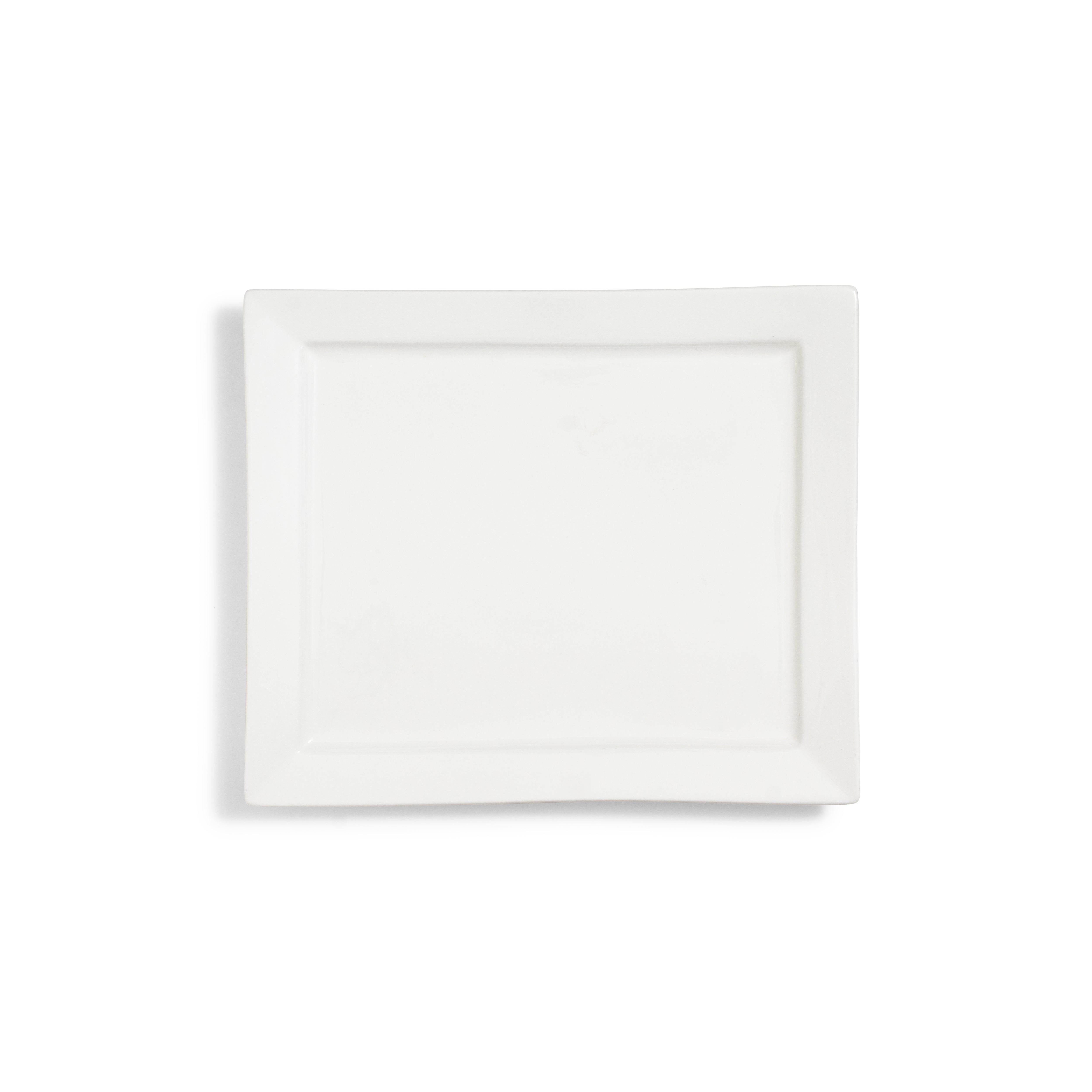 Ceramic White Rectangular Platter