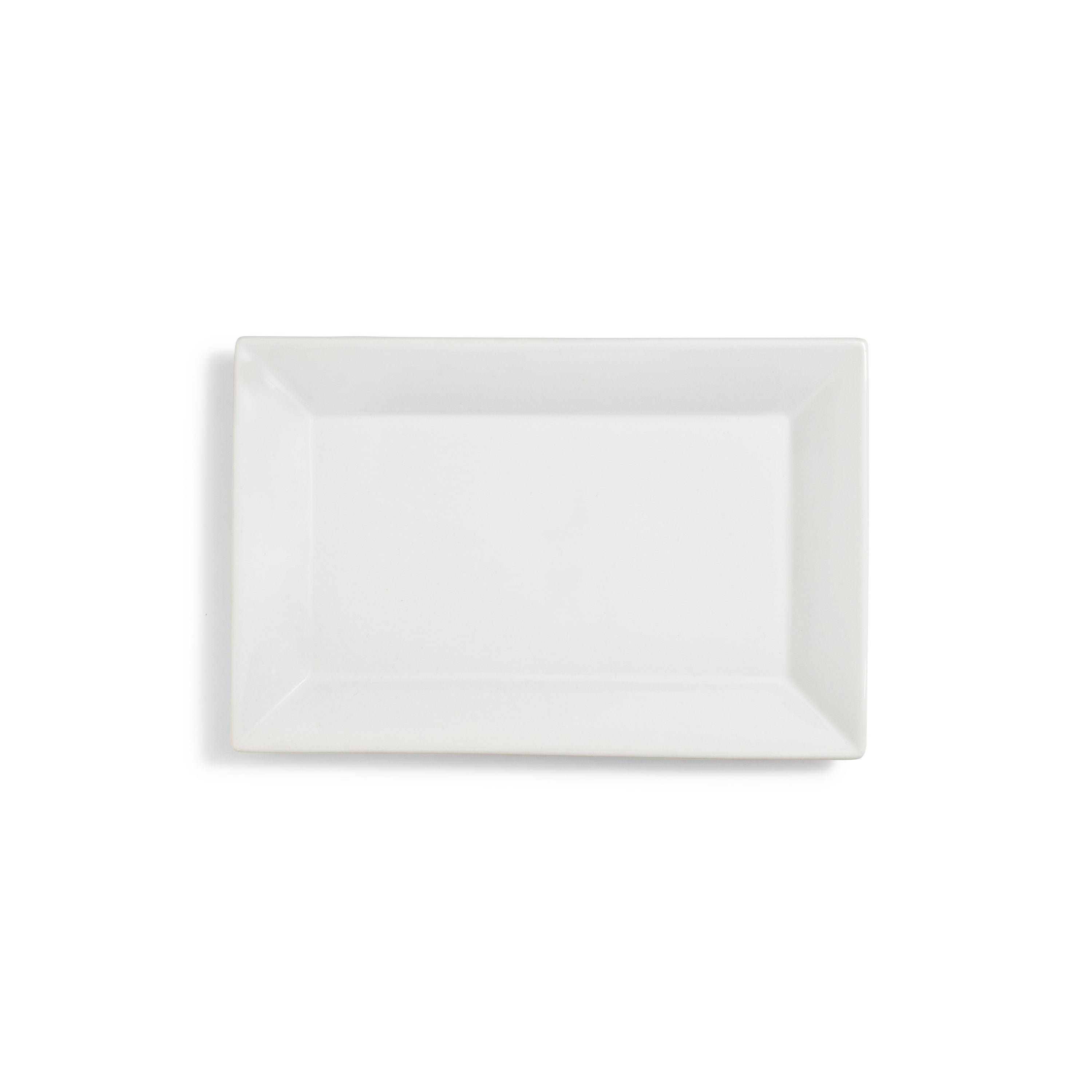Ceramic White Rectangular Platter