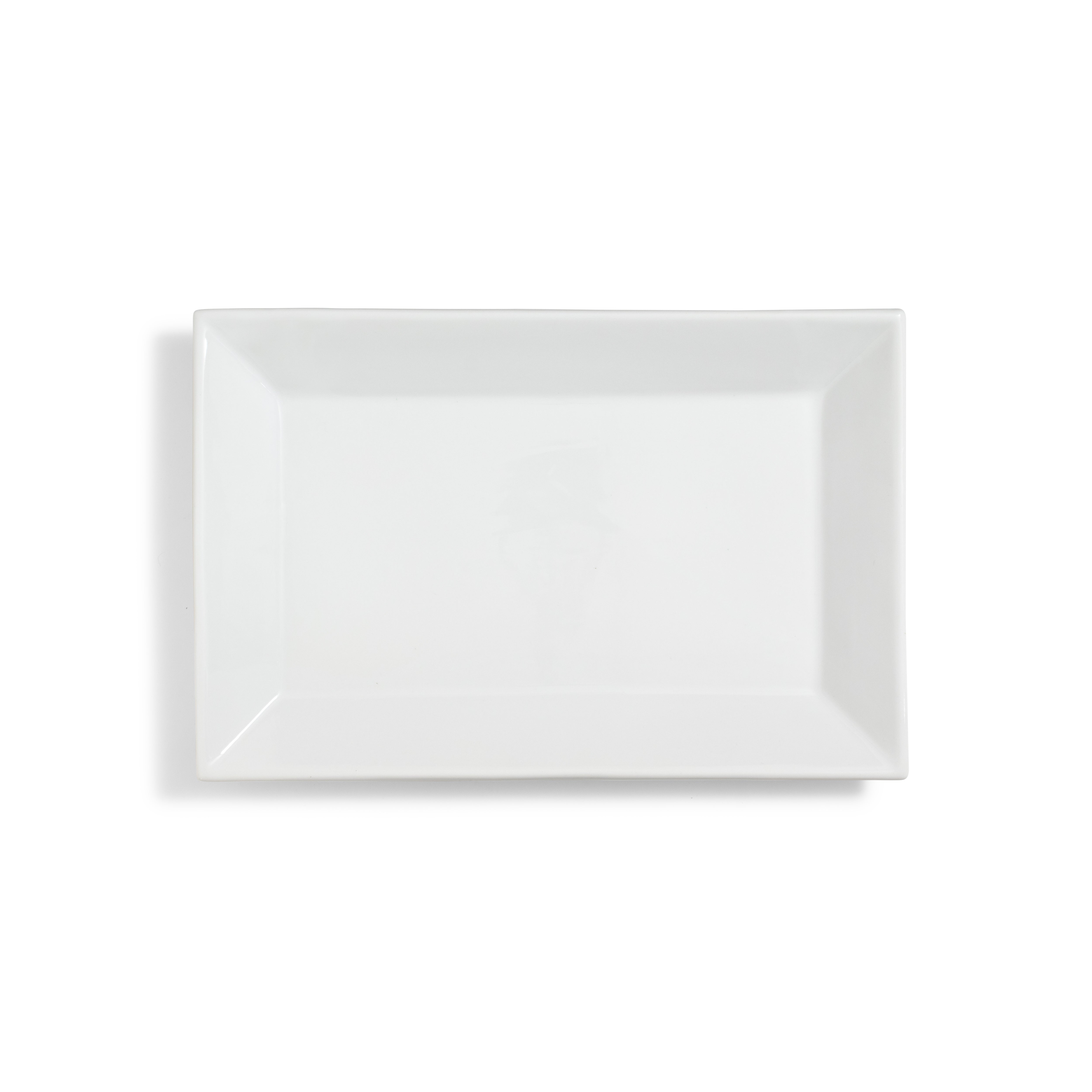 Ceramic White Rectangular Platter