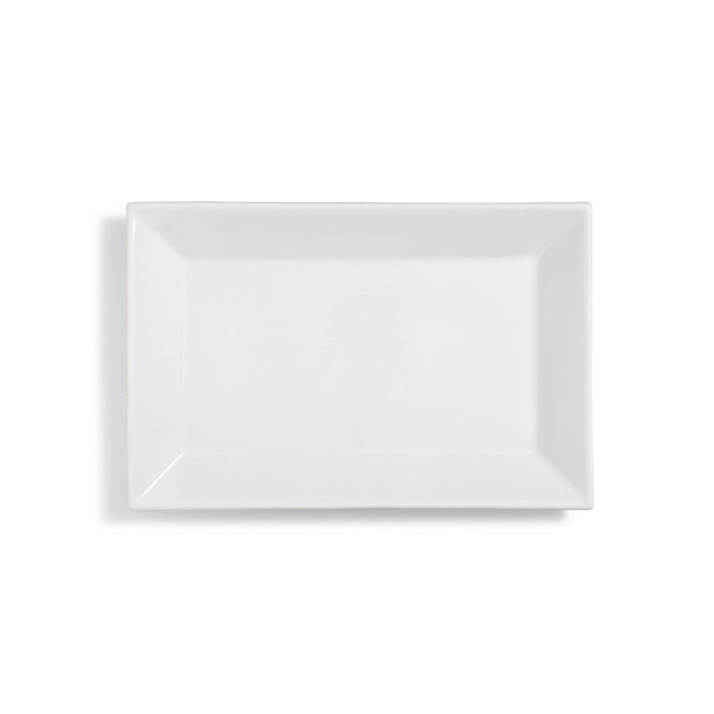 Ceramic White Rectangular Platter