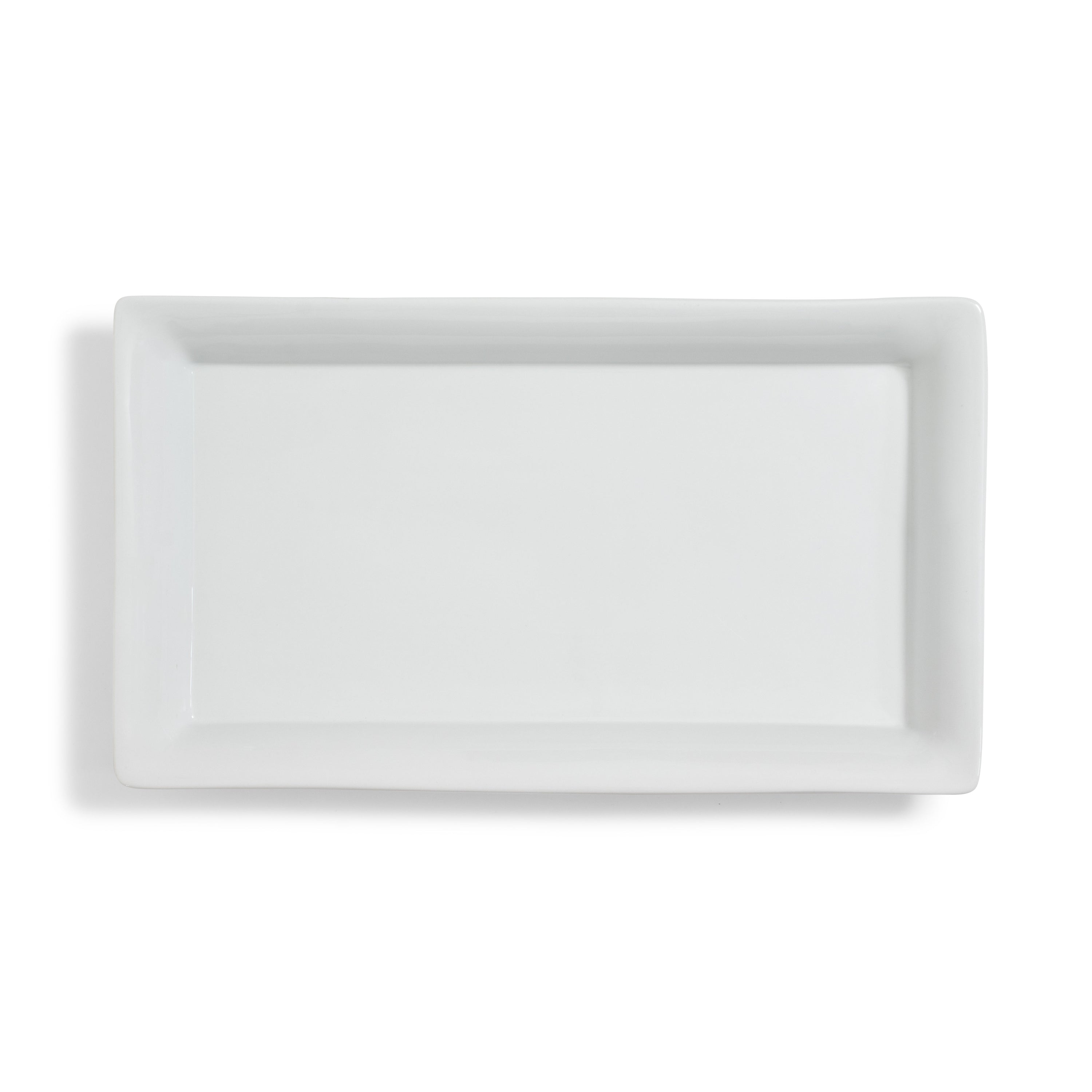 Ceramic White Rectangular Platter