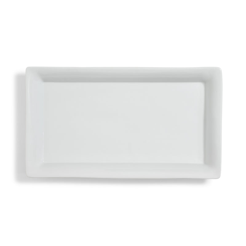 Ceramic White Rectangular Platter