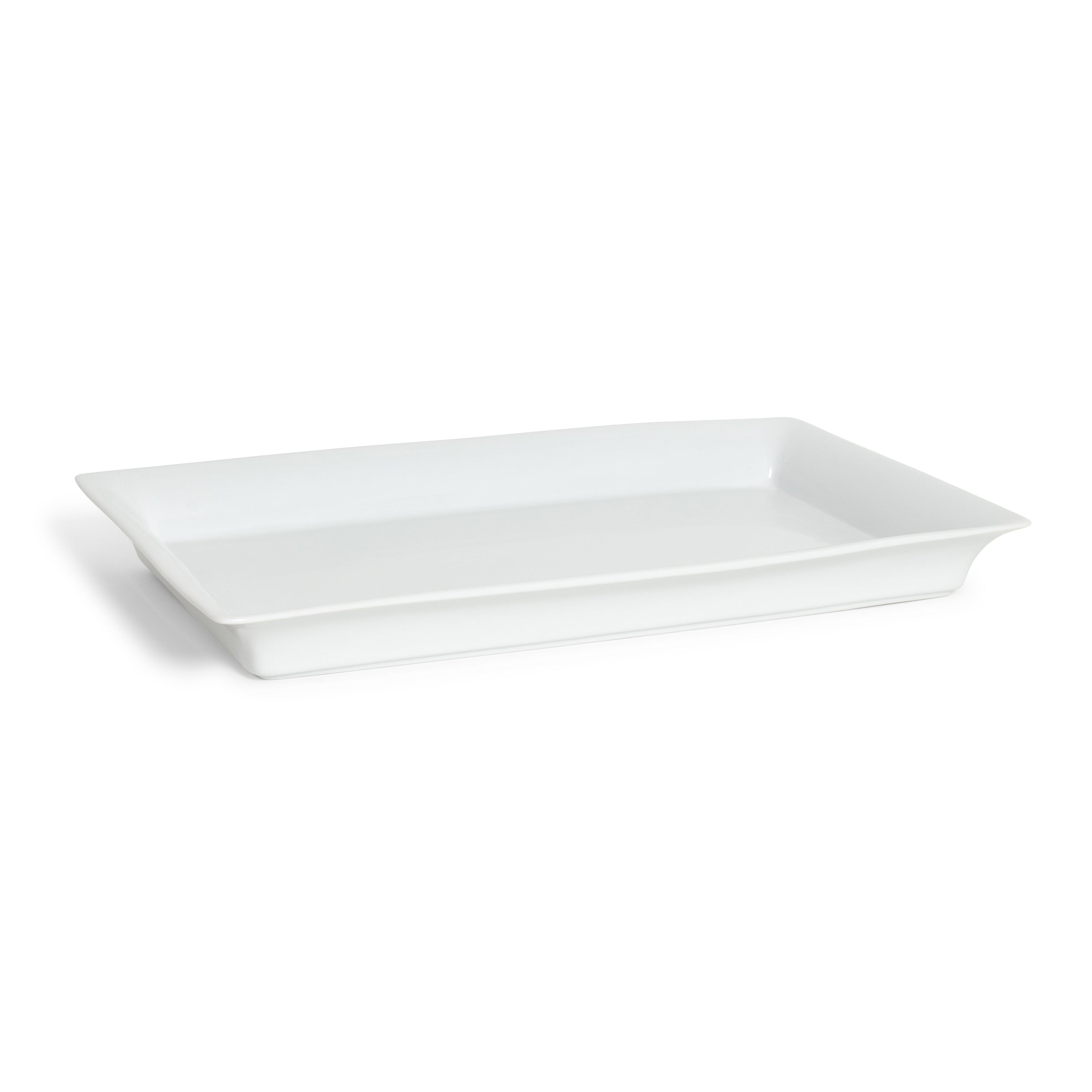 Ceramic White Rectangular Platter
