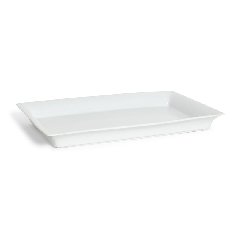 Ceramic White Rectangular Platter