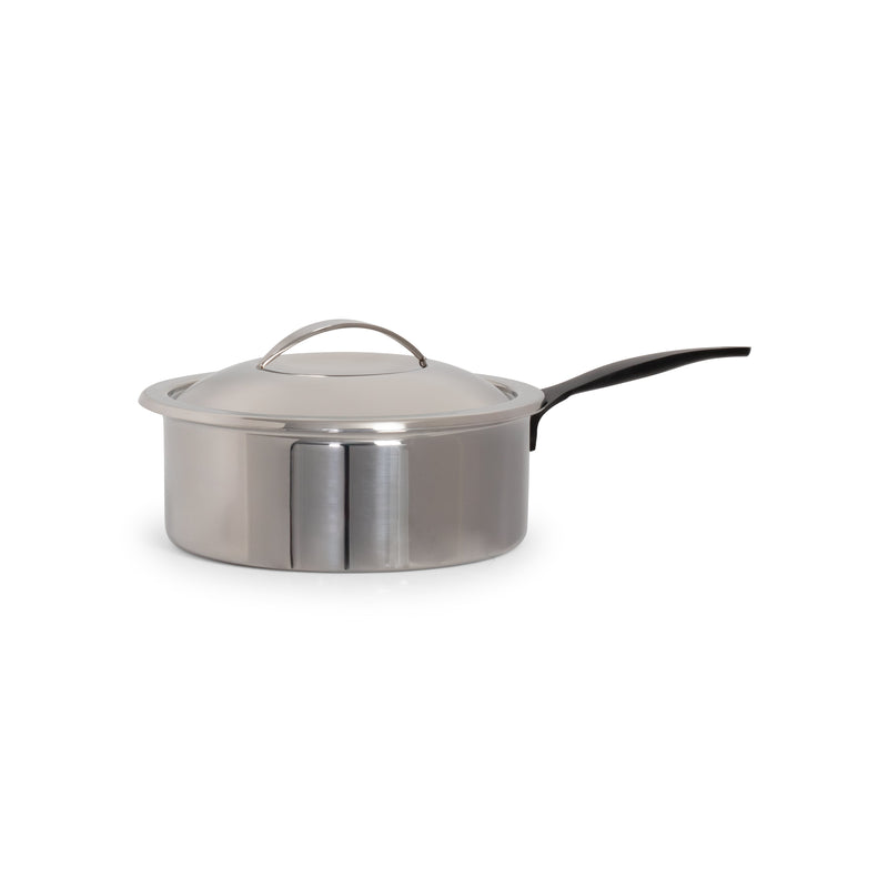 Chafer Pot Polished Stainless Round w/Handle 4qt