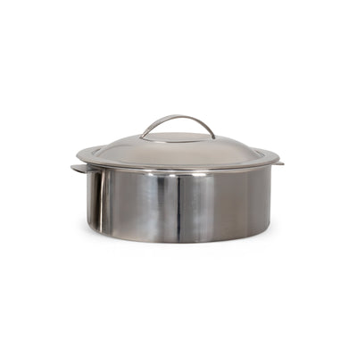 Chafer Pot Polished Stainless Round