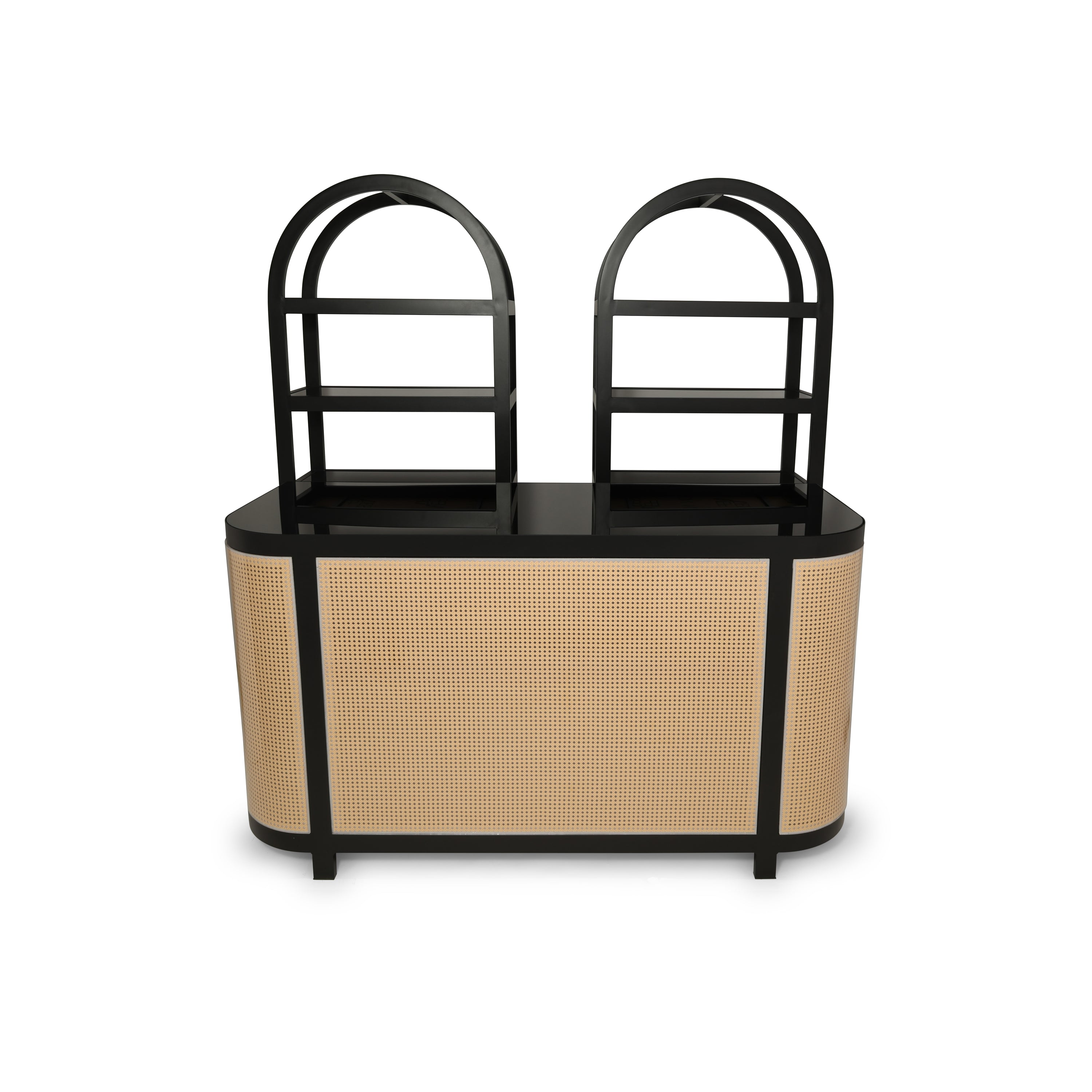 Chandler Bar w/ Rattan