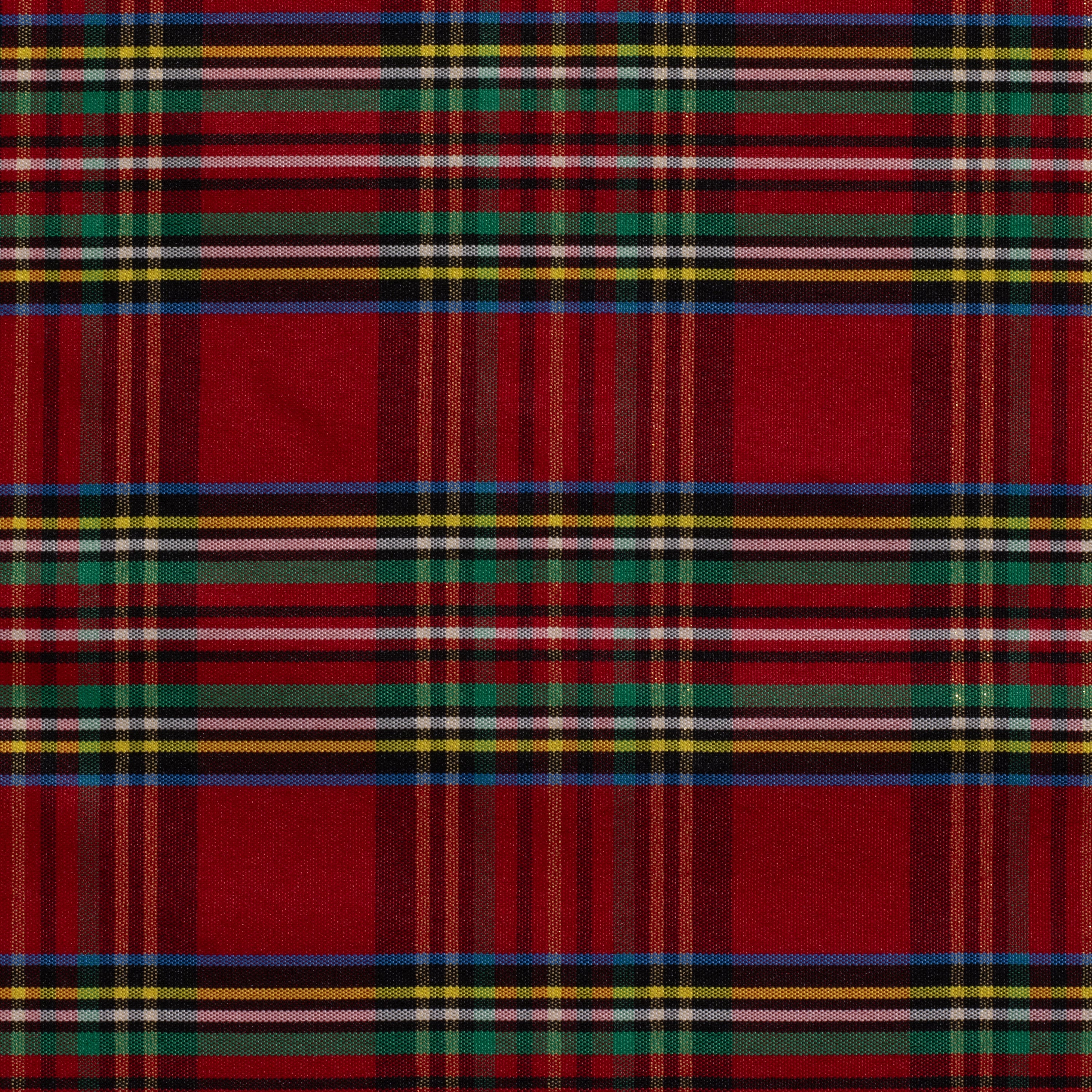 Christmas Plaid Taffeta