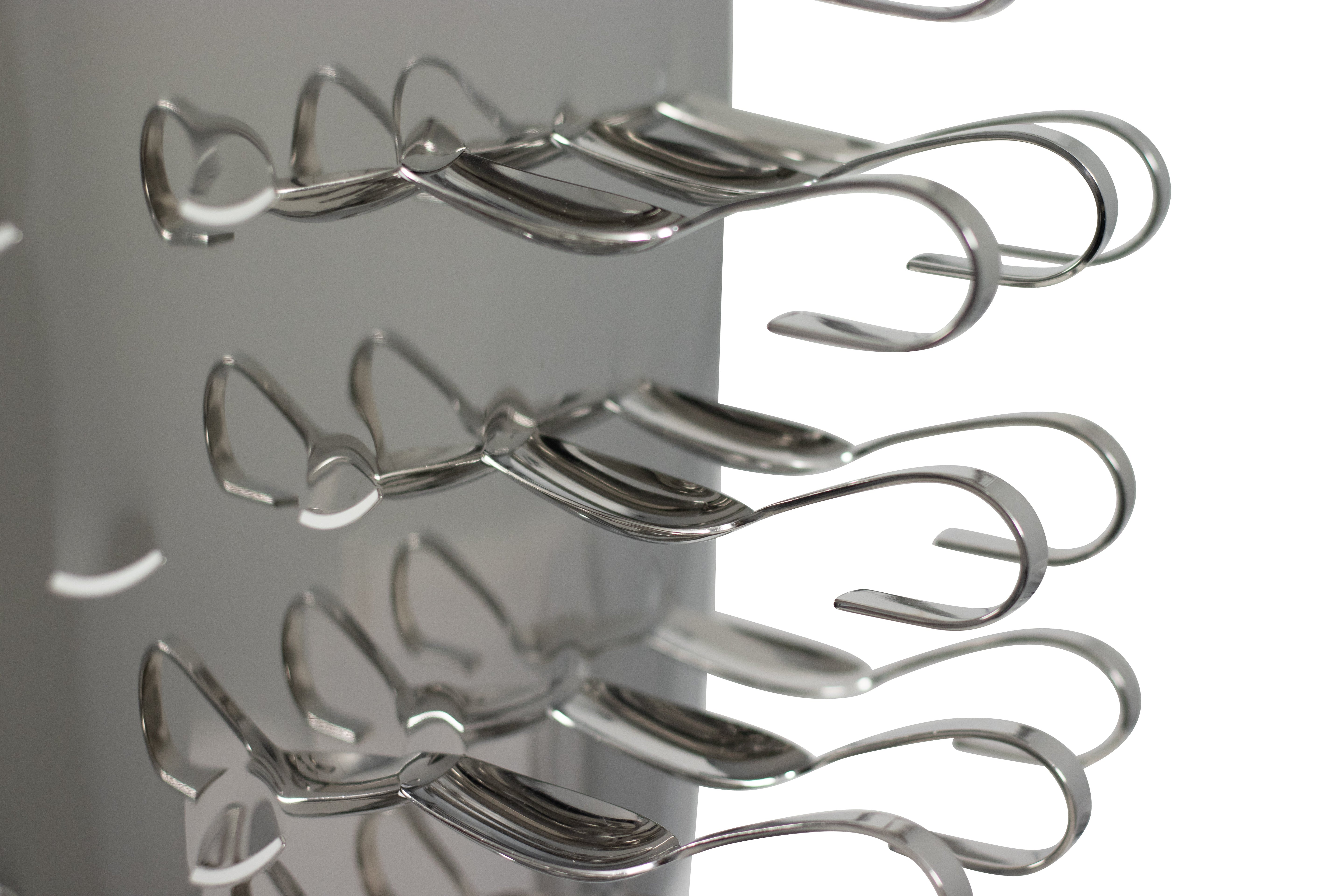Stainless Steel Tasting Spoon Wall