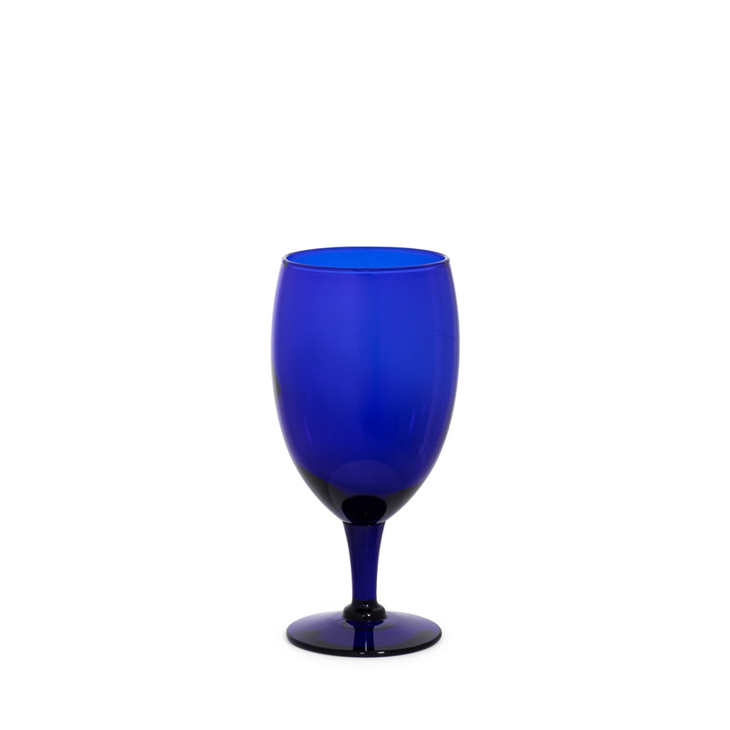 Cobalt Blue Water Glass 17oz