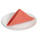 Solid Cotton Nouveau Coral Napkin