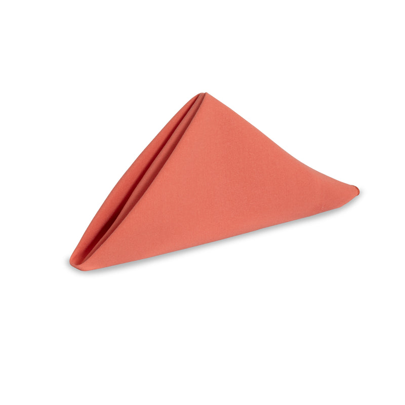 Solid Cotton Nouveau Coral Napkin