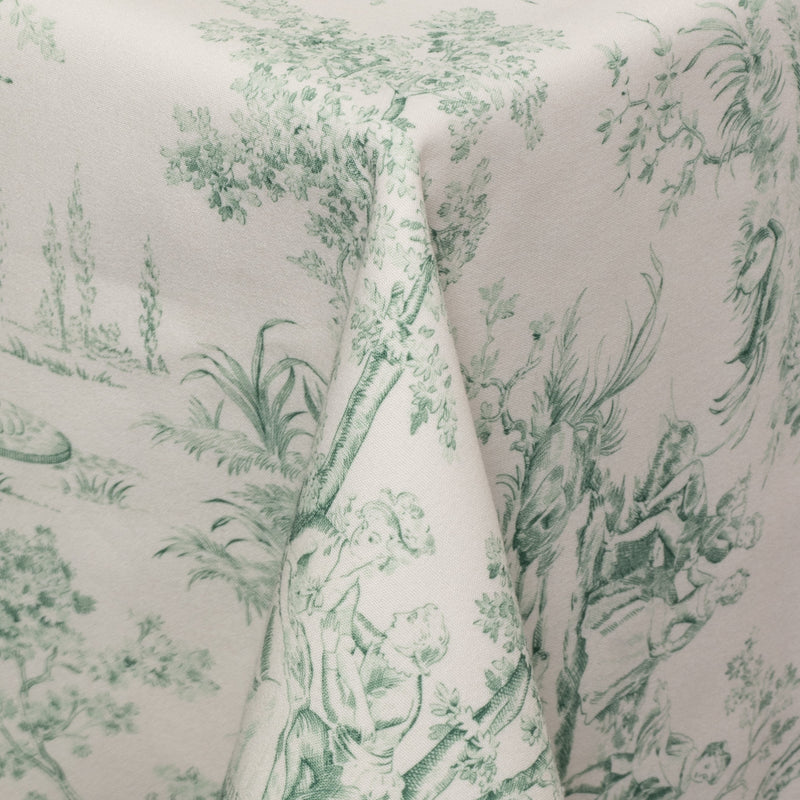 Country Green Toile