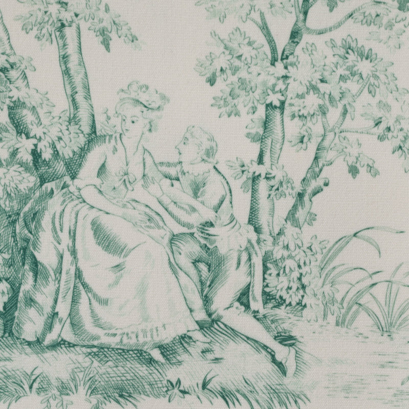 Country Green Toile