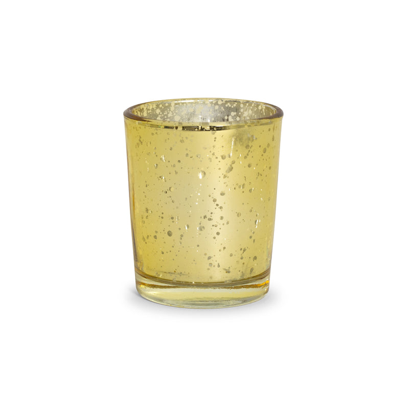Crackle Gold Votive