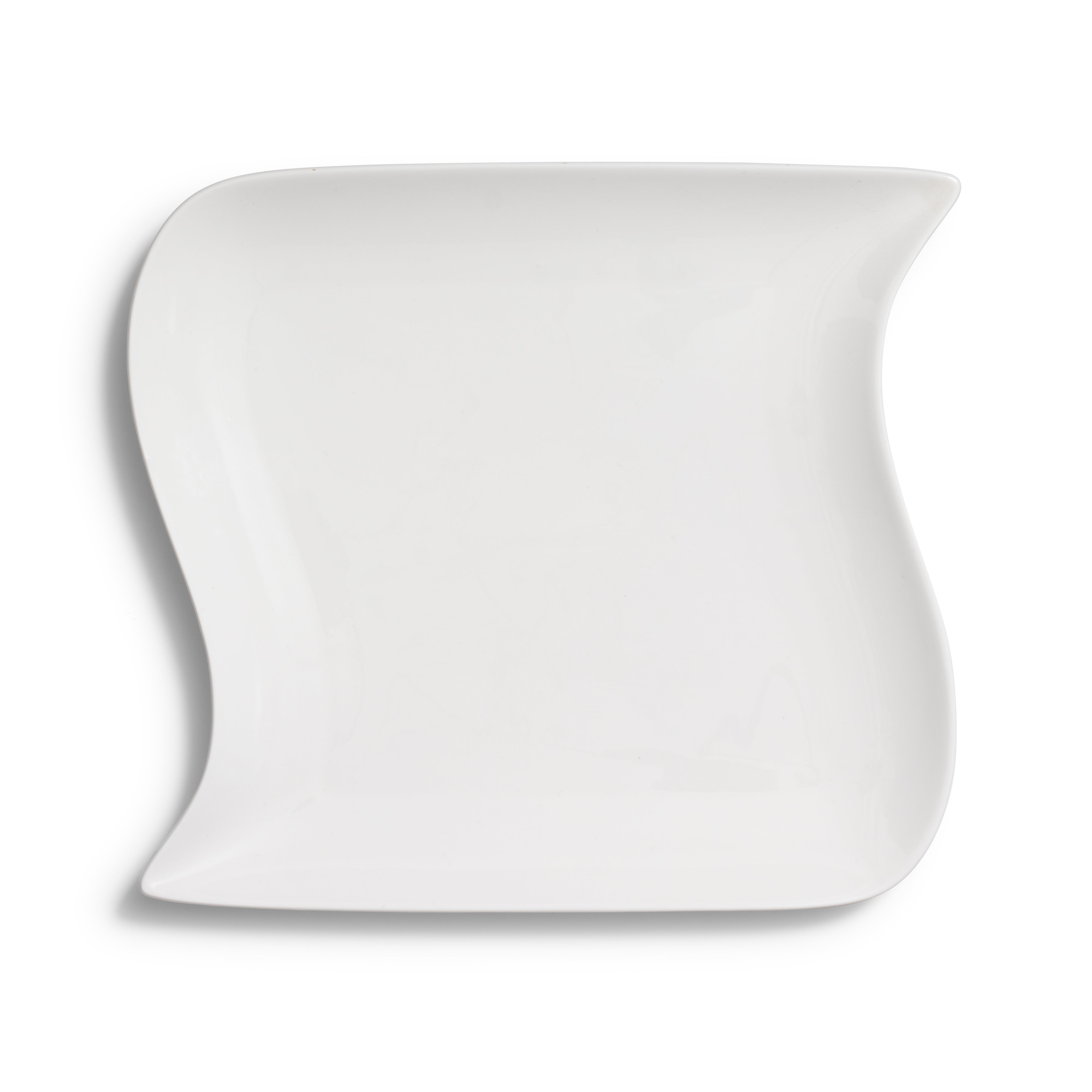 Curve “S” Square Plate 10”