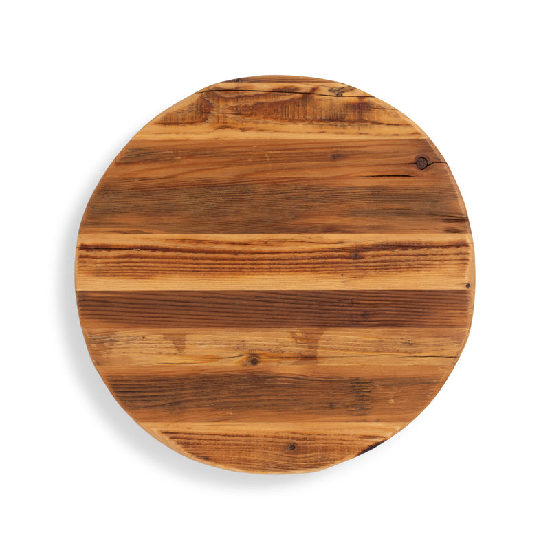 Dark Wood Round Trivet 18"