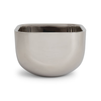 Double Wall Chrome Square Bowl