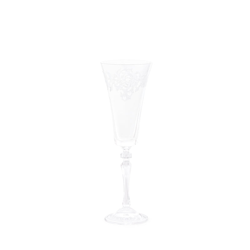 Etched Champagne Flute 6oz