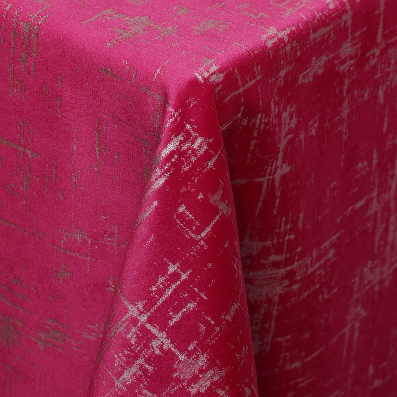 Etched Velvet Fuchsia