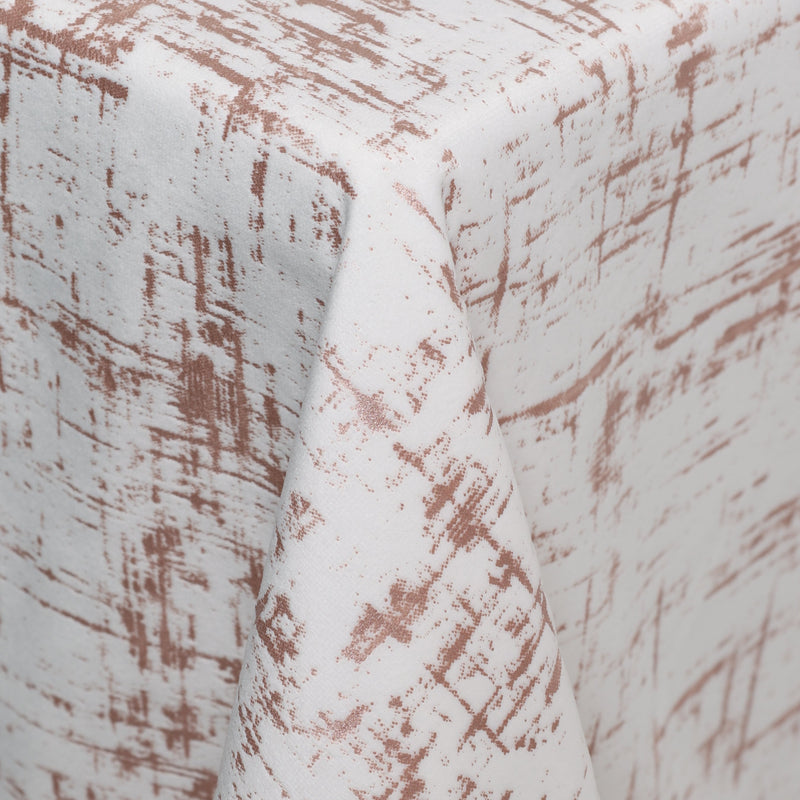 Etched Velvet White