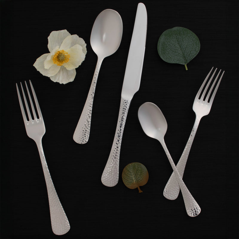 Evo Hammered Flatware