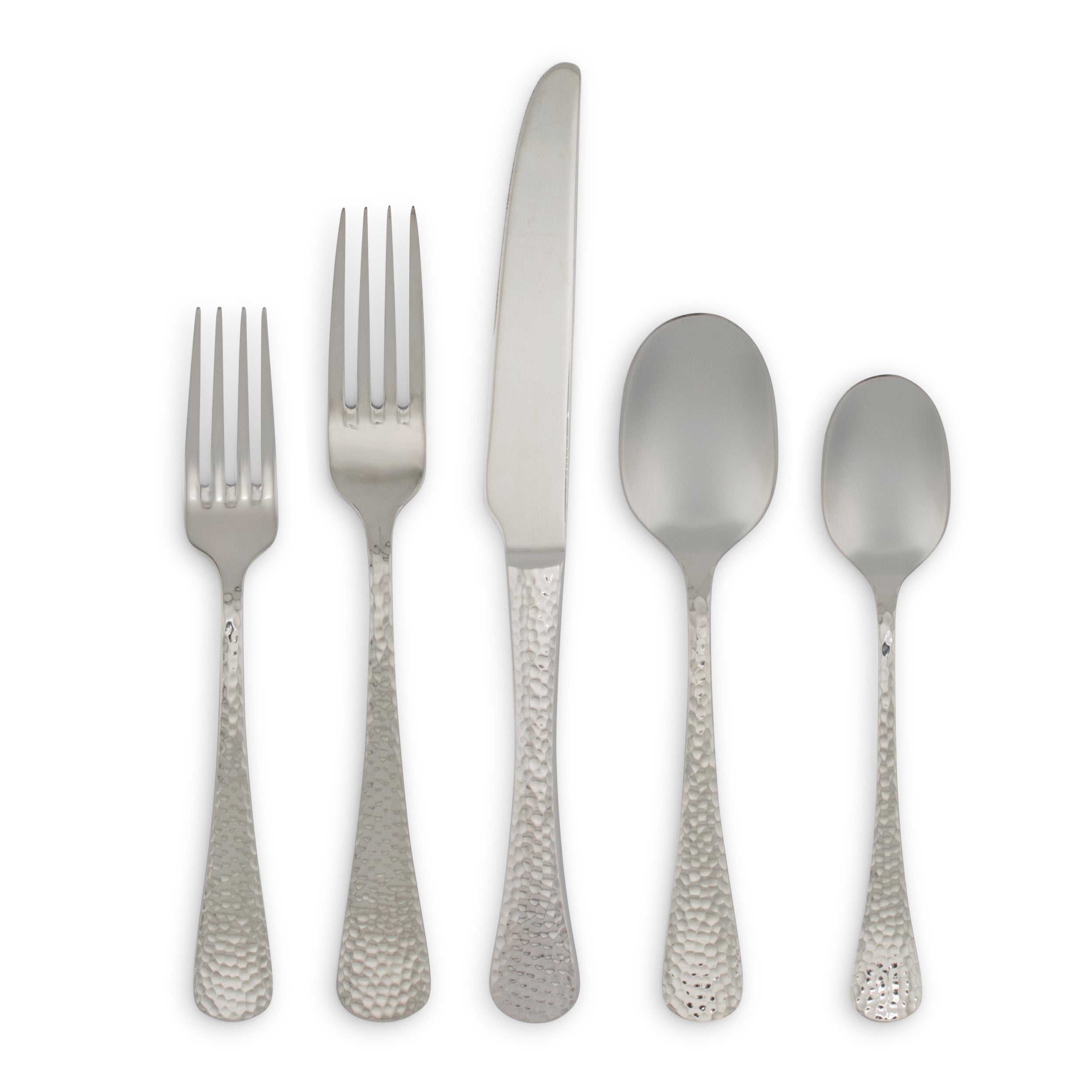 Evo Hammered Flatware