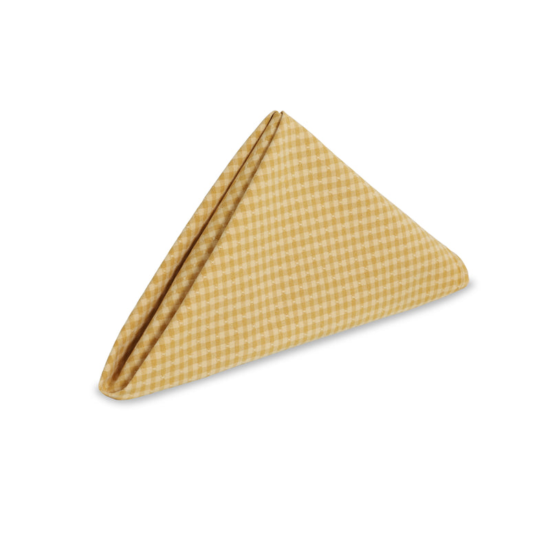 French Yellow Gingham Napkin