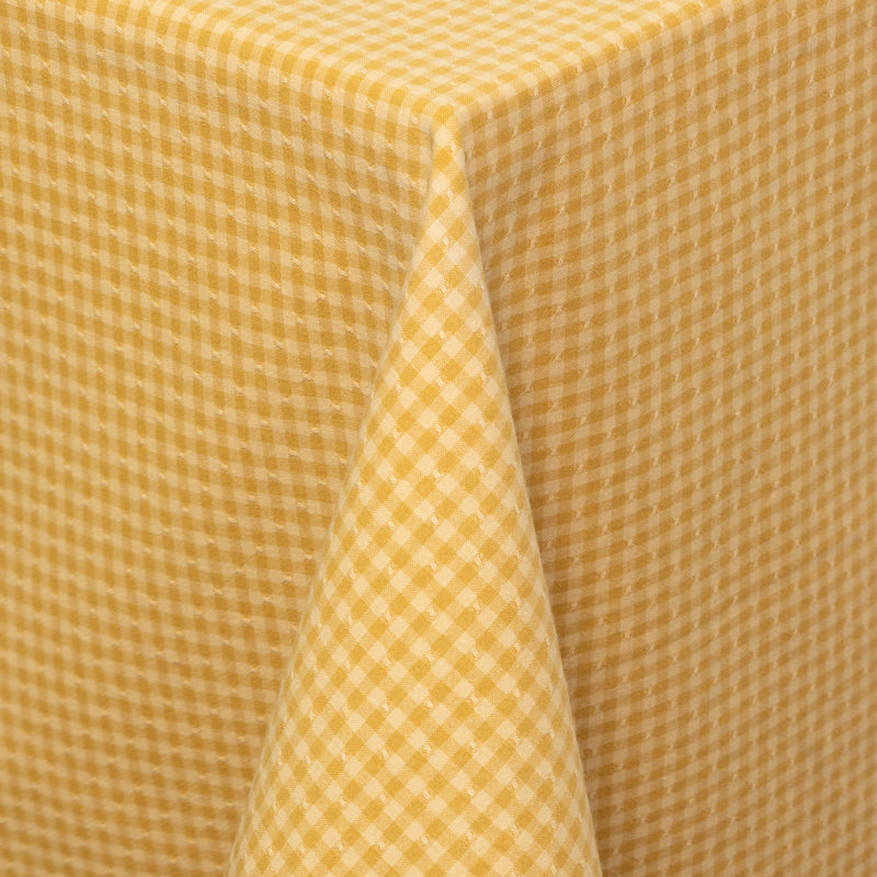 French Yellow Gingham