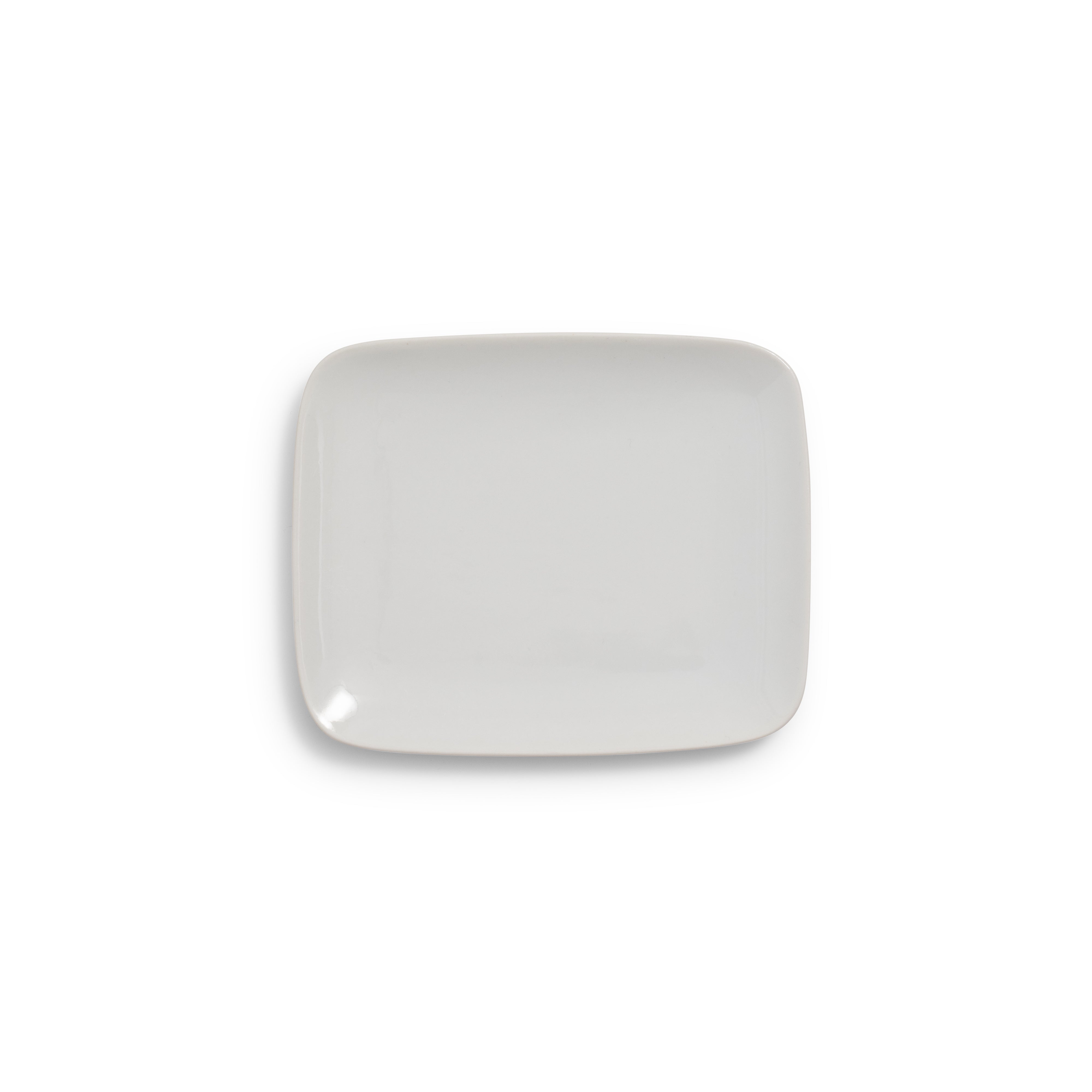 Fusion Rectangular Bread & Butter 6.5"x5.5"